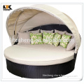 2015 Zhejiang New Style and Metal Material Ratten Daybed